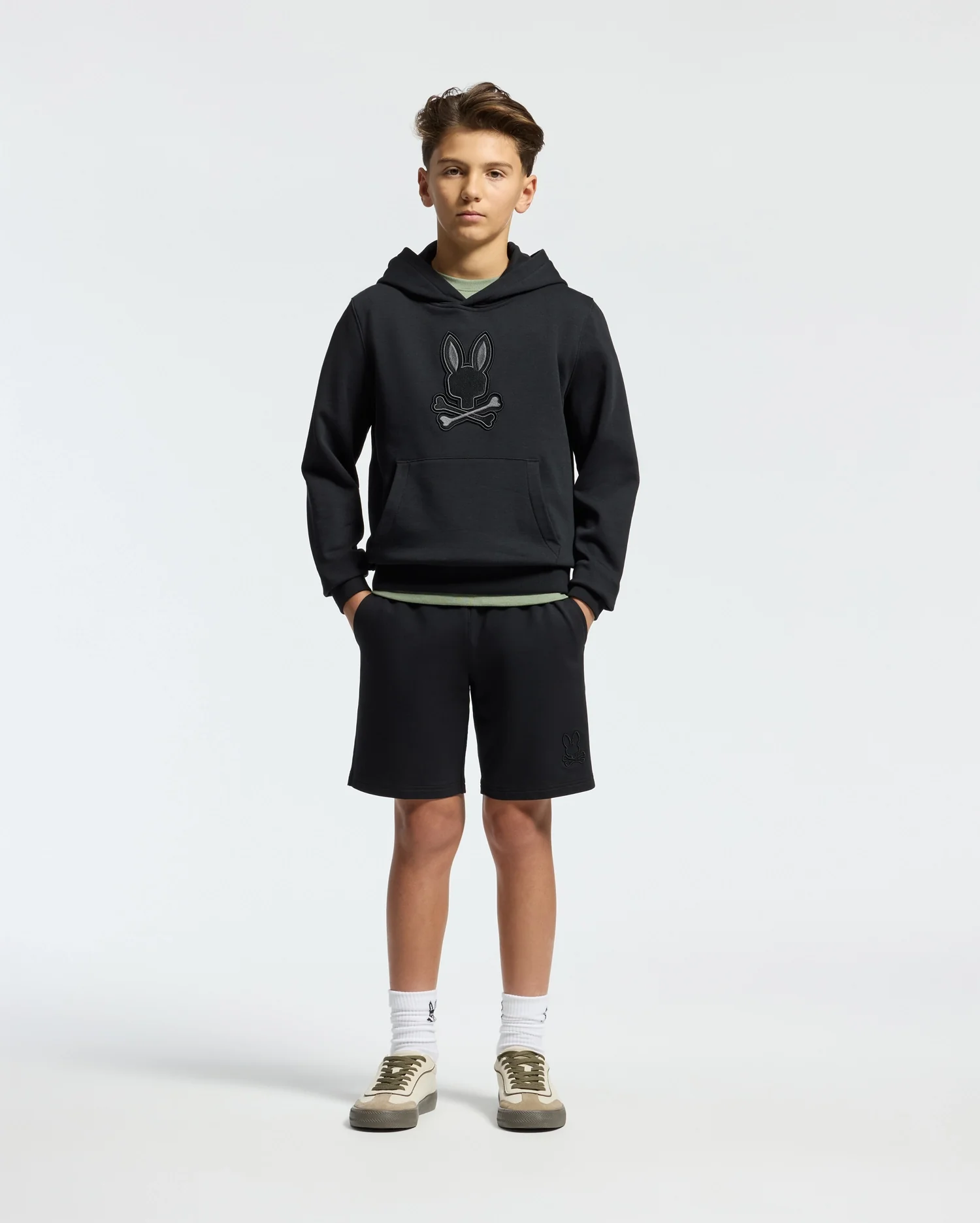 KIDS LEVANZO FRENCH TERRY SWEATSHORT - B0R578F200 - Image 13