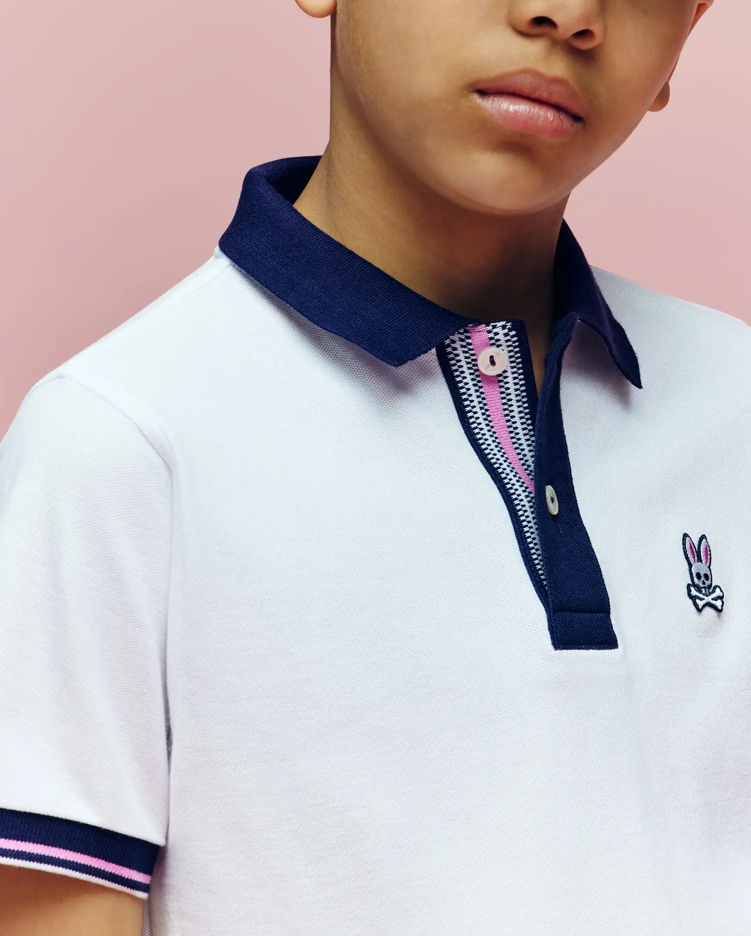 KIDS ARCHIVE CLASSIC BUNNY PIQUE POLO - KT0100010 - Image 3