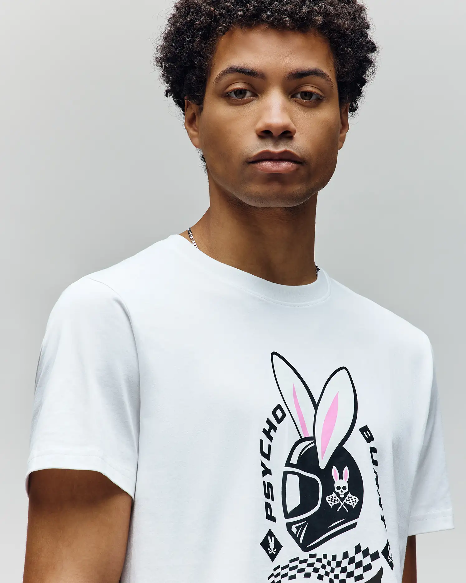 MENS RACING BUNNY GRAPHIC TEE - MT0200245 - Image 3