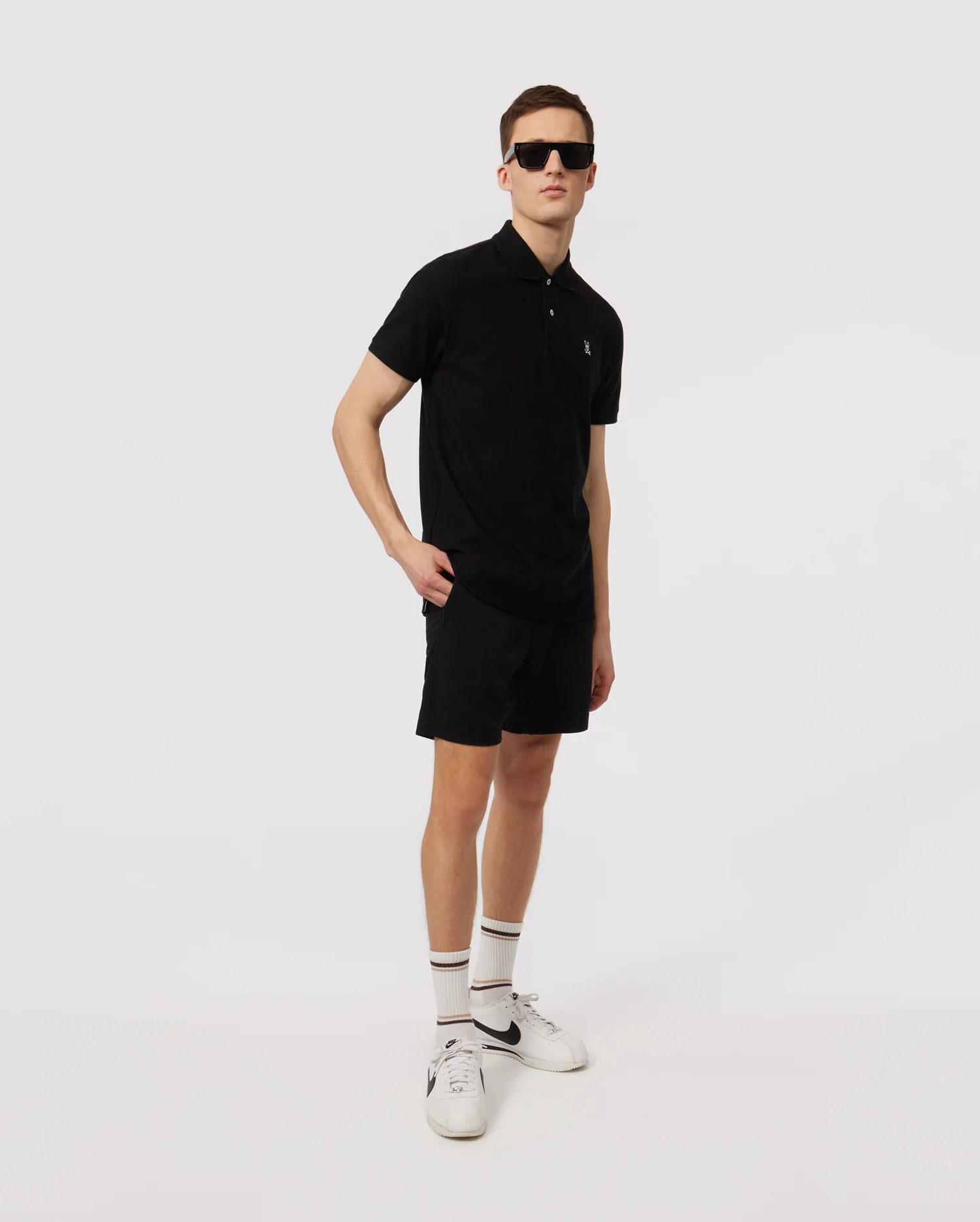 MENS WILLIS STRETCH TENCEL SHORT - B6R239Y1WB - Image 6